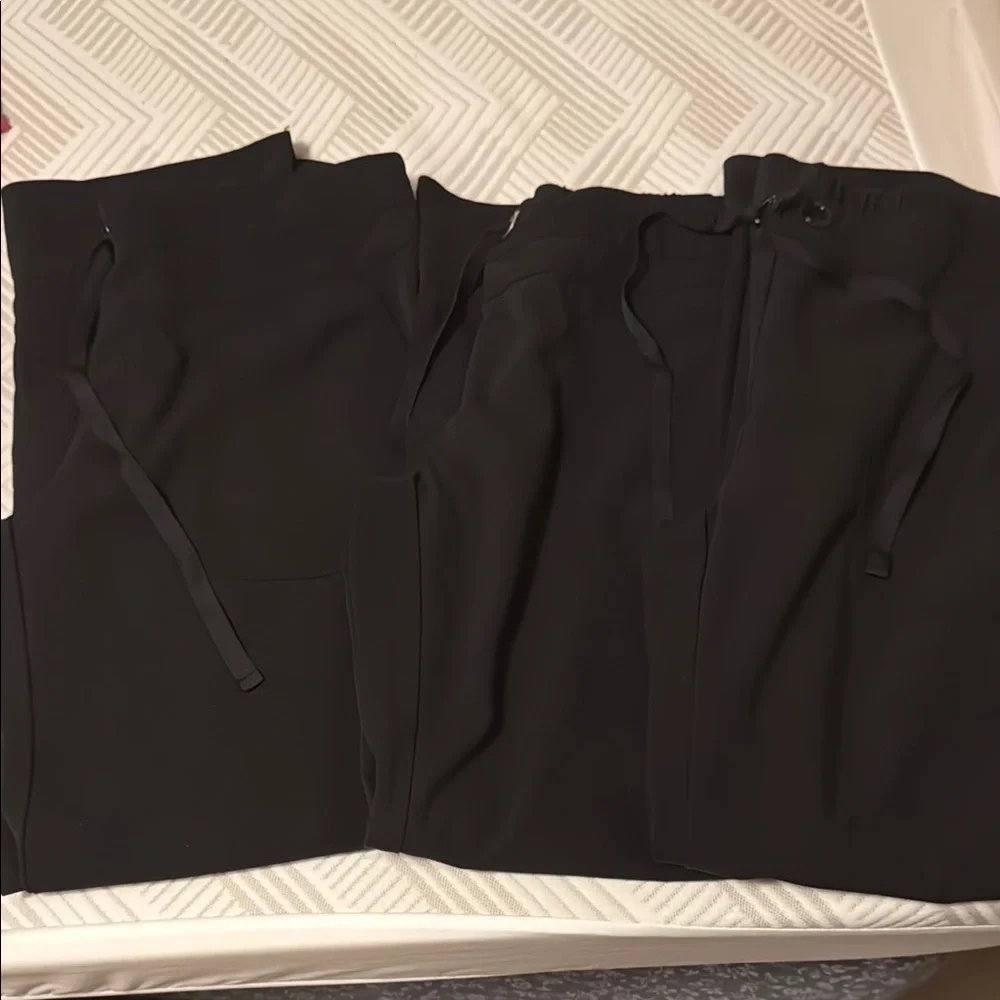 Black Scrub Pants - Picture 1 of 5